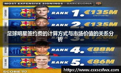 足球明星签约费的计算方式与市场价值的关系分析